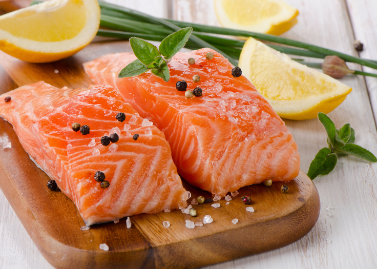 Loại thực phẩm chống lão hóa giàu axit béo bạn nên bổ sung là cá hồi